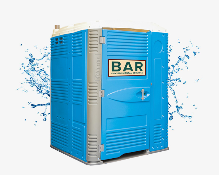 BAR Environmental Services Deluxe ADA Porta Potty